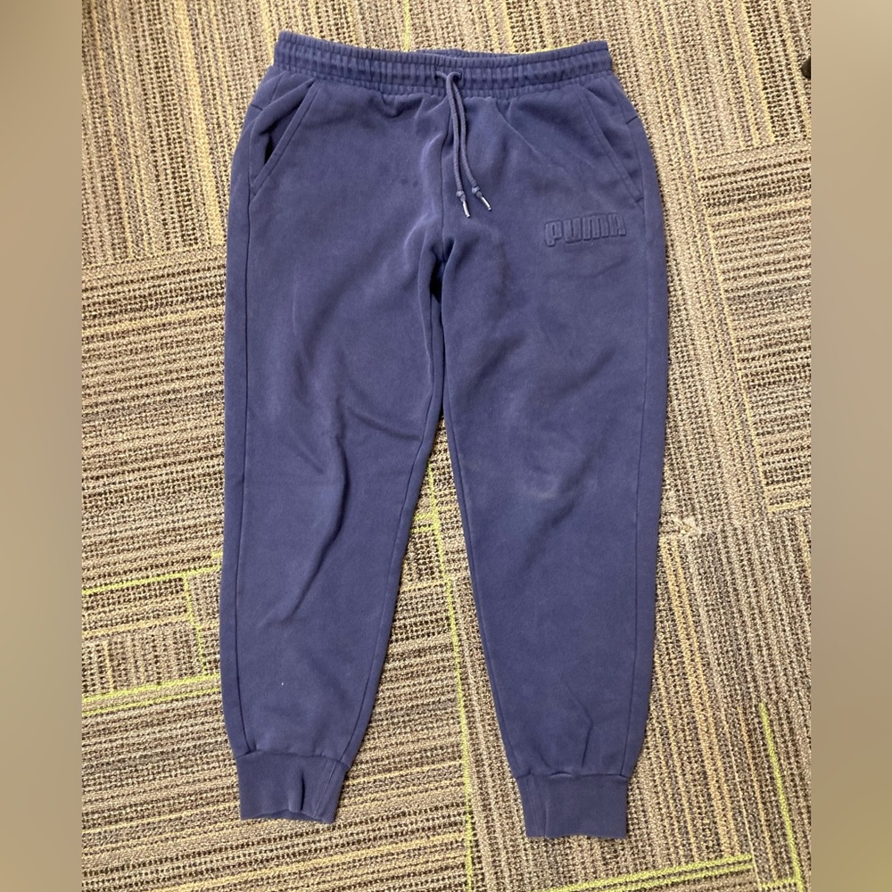 Men’s Puma Navy Blue Large Joggers Pants